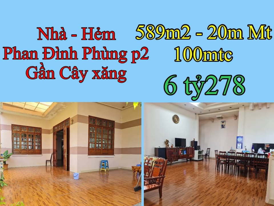 Nhà biệt thự cũ Hẻm Phan Đình Phùng, Bảo Lộc 540m² giá 6.278 tỷ - Sân vườn rộng rãi!