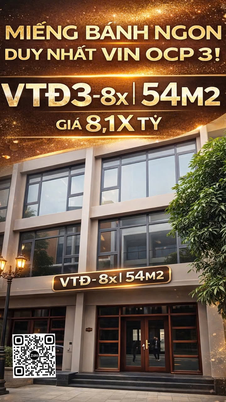 Căn hộ Vinhomes Ocean Park 1,2,3 Gia Lâm 54m² - Giá thương lượng hấp dẫn!