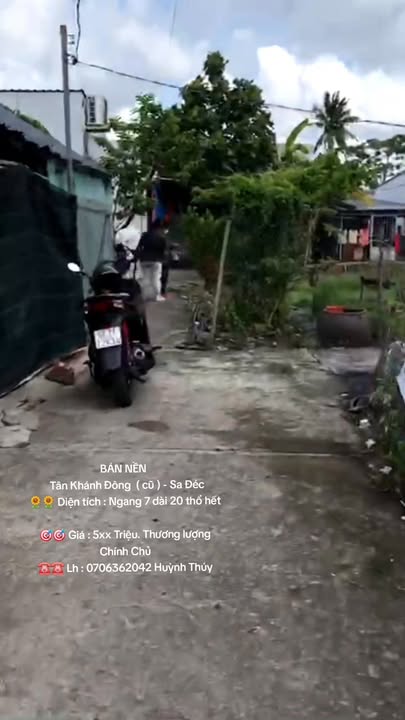 Đất nền Tân Khánh Đông, Sa Đéc 140m² giá chỉ từ 500 triệu - Đầu tư sinh lời tuyệt vời!