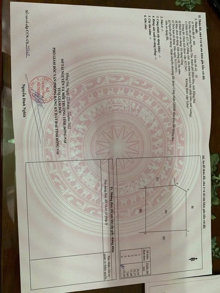 Đất nền 627m² Phường Phước Tân, Đồng Nai giá 1.6 tỷ - Cơ hội đầu tư hấp dẫn!