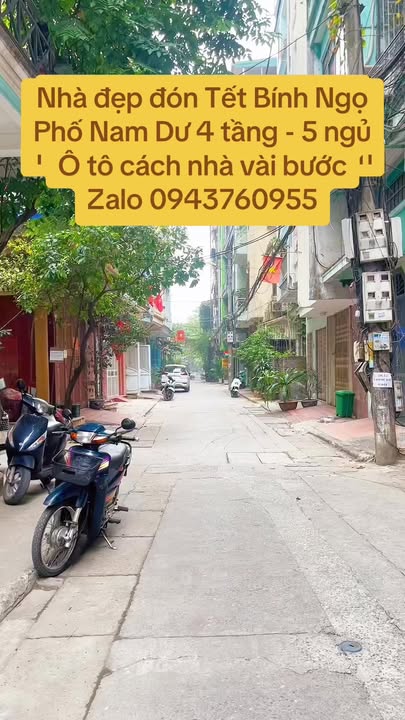 Nhà phố Lĩnh Nam, Hoàng Mai 30m² giá 7.05 tỷ - Đón Tết ngay tại nhà đẹp!