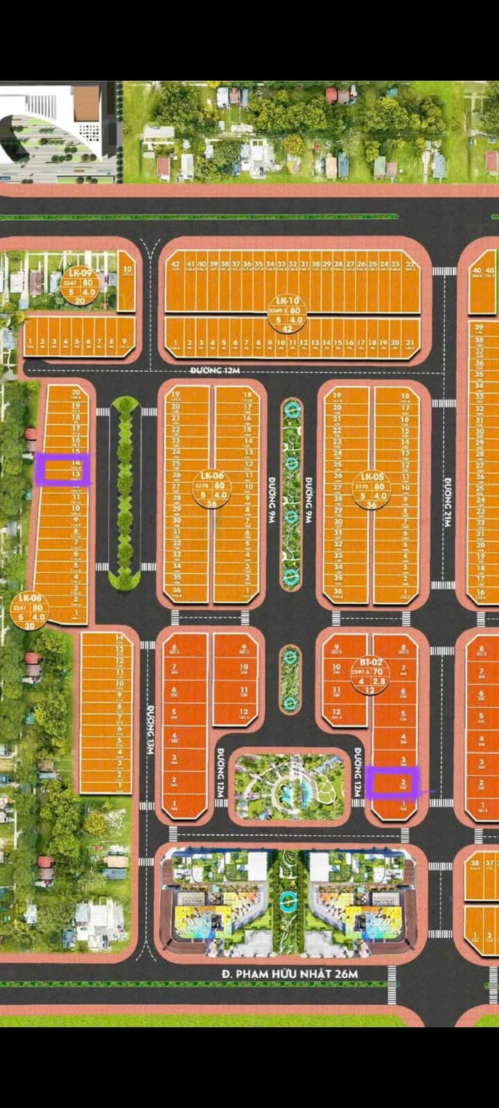 Cho thuê đất biệt thự Phổ Hòa, Đức Phổ 200m² - Hướng Đông mát mẻ