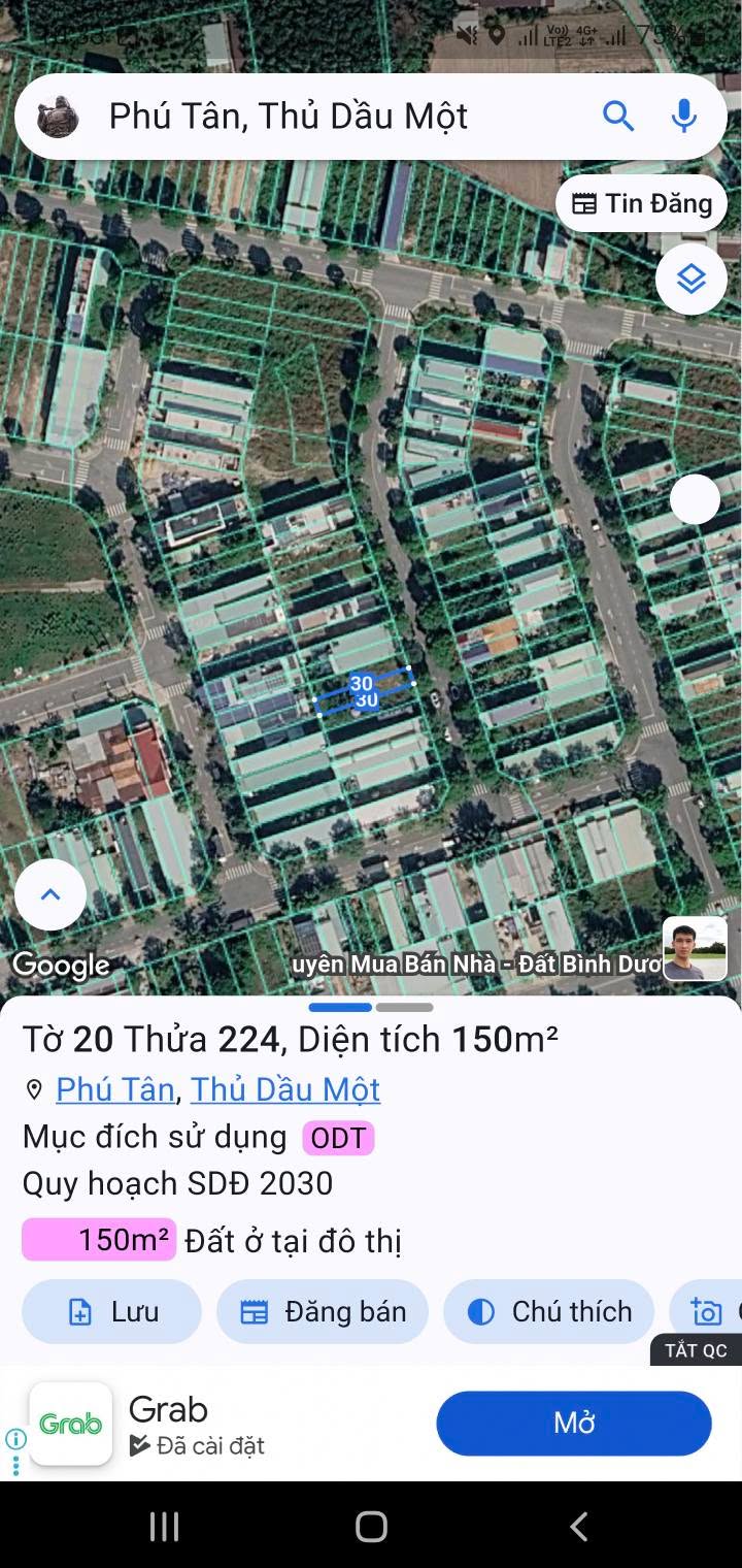 Đất nền Phú Chánh, Tân Uyên 150m² giá 2.75 tỷ - Cơ hội đầu tư tuyệt vời!