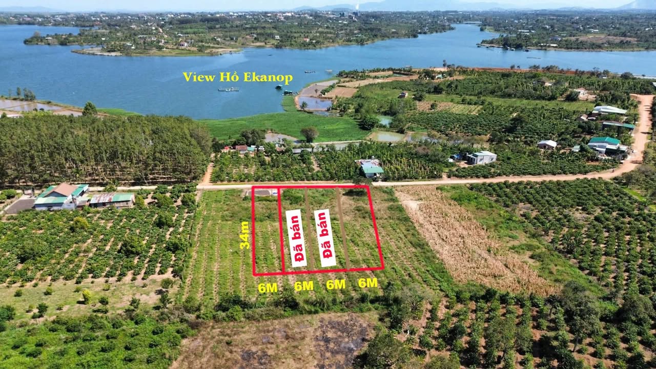 Đất thổ cư tại Thị trấn Ea Kar, Đắk Lắk 204m² giá 265 triệu - Sổ đỏ chính chủ!