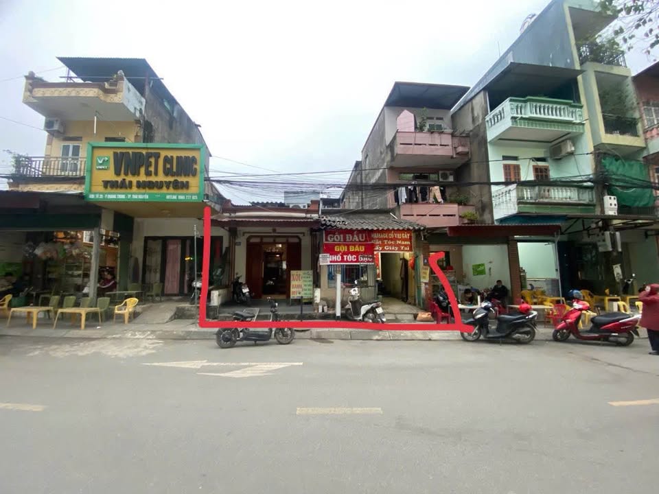 Đất tặng nhà trung tâm Thái Nguyên 122,6m² giá 3 tỷ - Cơ hội đầu tư hiếm có!