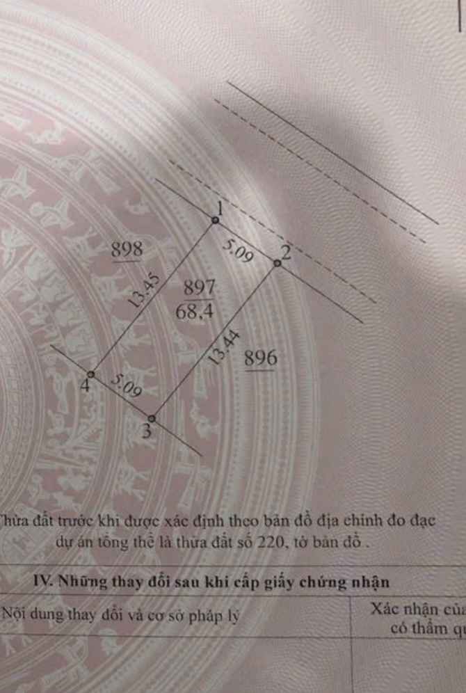 Đất dịch vụ Bồ Câu Chiến Sĩ, Lai Xá, Hoài Đức 68.4m² - Gần đường lớn, đầu tư sinh lời!