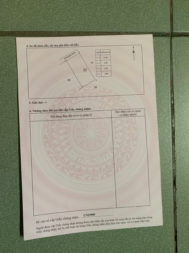 Đất nền đẹp tại đường CMT8, Sông Công, Thái Nguyên - Giá 1 tỷ, phù hợp đầu tư