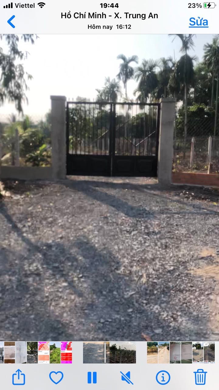 Farm đất vườn 2700m² đường Trung An, Củ Chi giá 6.5 tỷ - Cơ hội đầu tư hấp dẫn!