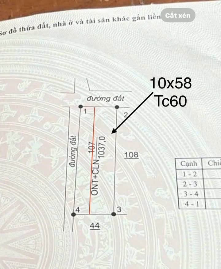 Đất nền Buôn DHung, Huyện Krông Bông 580m² giá 800 triệu - Đầu tư sinh lời ngay!