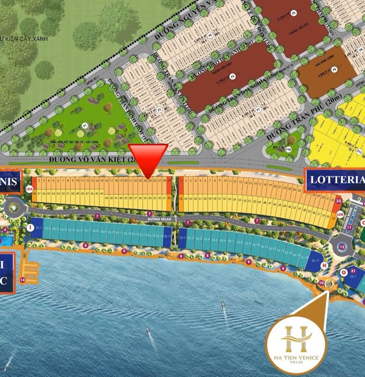 Đất nền Hà Tiên 132m² giá 2.45 tỷ - Cơ hội đầu tư hiếm có!