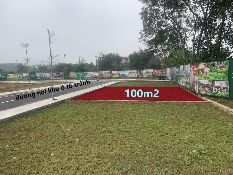 Đất nền Lương Sơn 100m² giá thỏa thuận - Sổ đỏ chính chủ, ô tô tránh