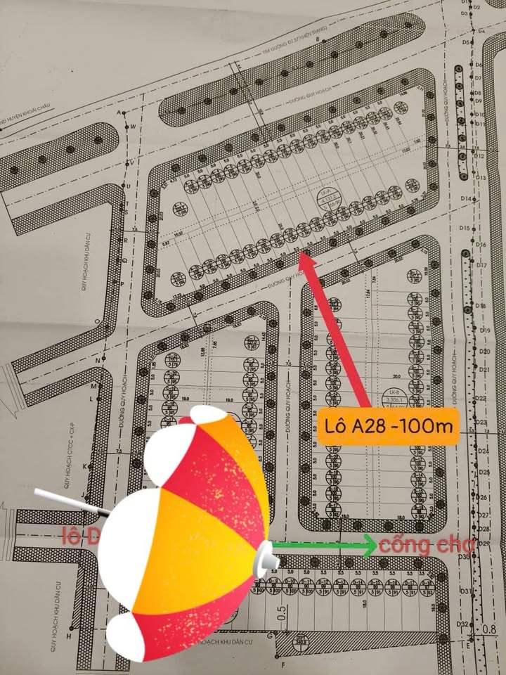 Đất nền chợ đầu mối Đông Tảo Hưng Yên 100m² giá 6 tỷ - Tiềm năng sinh lời cao!