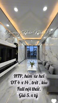 Nhà phố Phú Xuân 56m² giá 5.29 tỷ - Ô tô đậu cửa, tiện ích đầy đủ!