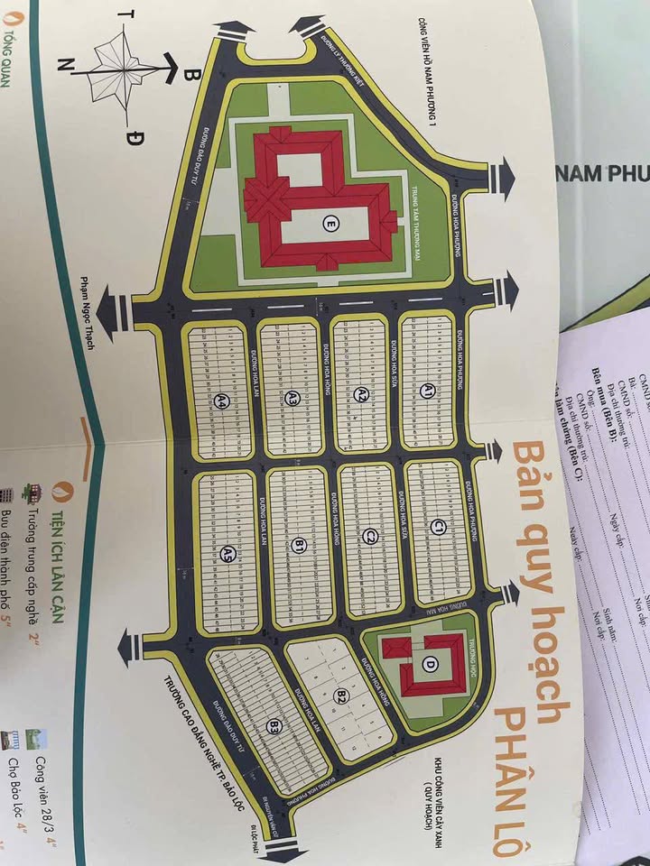 Đất nền Nam Phương City Bảo Lộc 150m² giá từ 2,2 tỷ - Đầu tư sinh lời hấp dẫn!