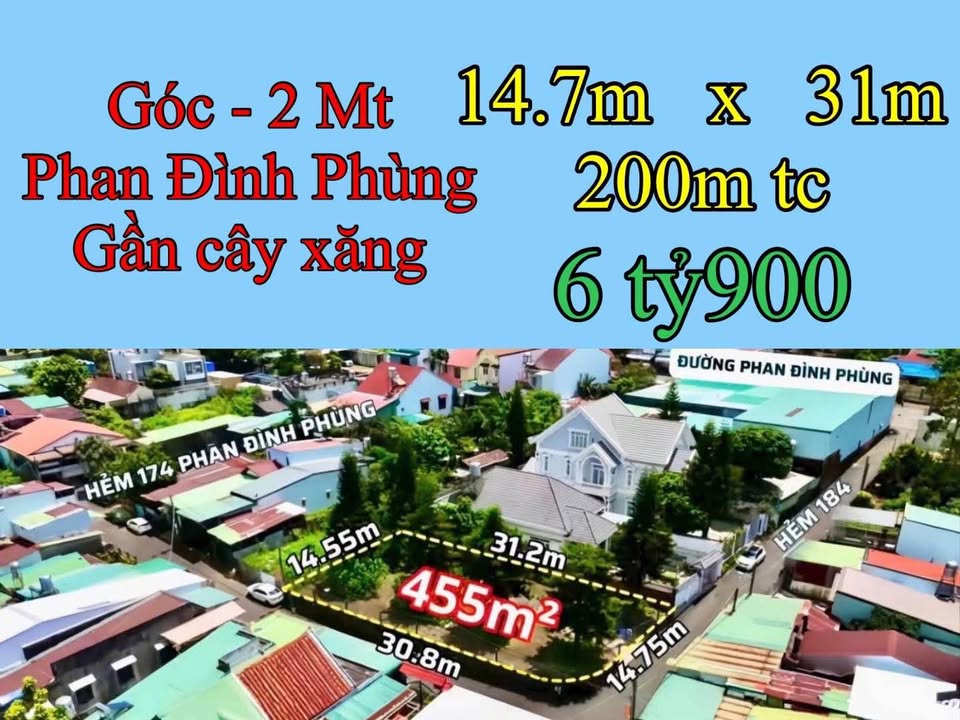 Đất nền Bảo Lộc 455.7m² giá 6.9 tỷ - Góc 2 mặt tiền, vị trí đắc địa!