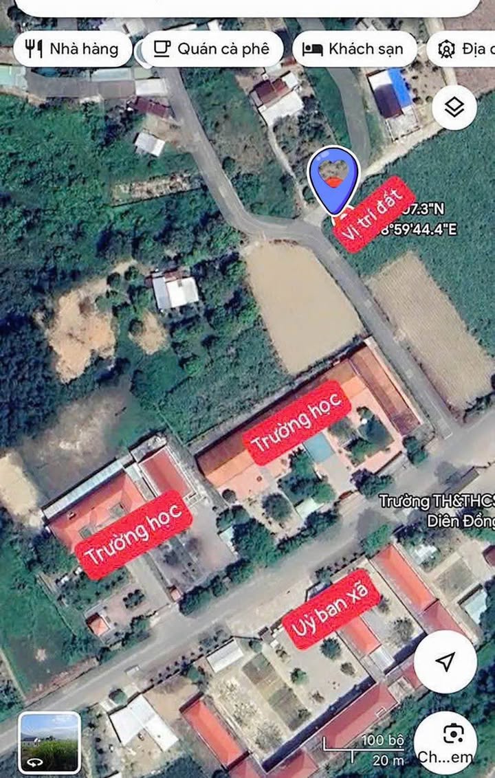 Đất thổ cư Diên Đồng 162m² giá chỉ 580 triệu - Vị trí đắc địa!