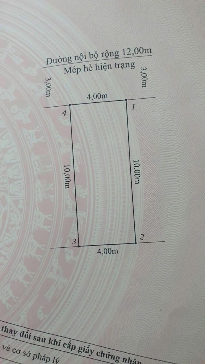 Bán Đất TĐC Cầu Tre Ngô Quyền 40m² - Sổ Đỏ Chính Chủ, Giá Tốt