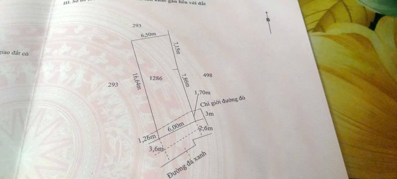 Lô đất nền huyện Bến Lức 104m² giá 1 tỷ - Phong thủy tốt, tiện ích đầy đủ!