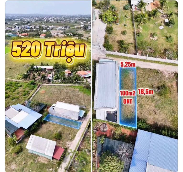 Đất thổ cư 80m² tại Hàm Liêm - Giá chỉ 520 triệu, ô tô vào tận nơi!