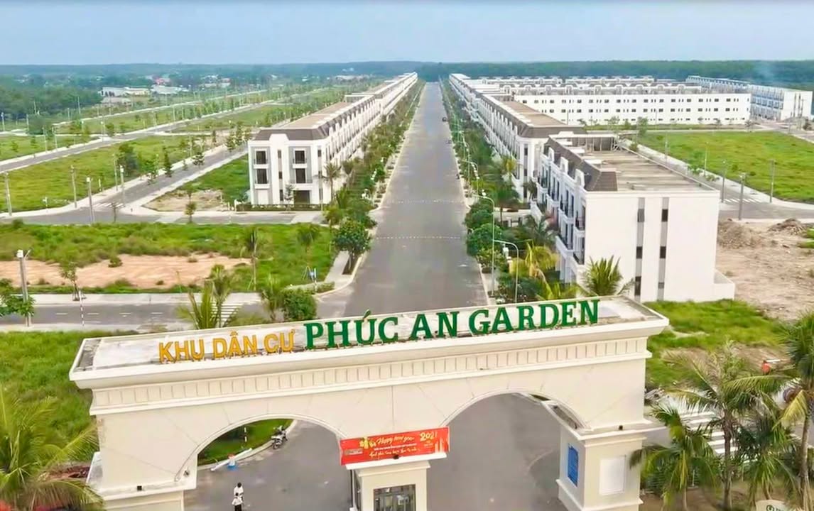 Đất nền Phúc An Garden, Bàu Bàng 90m² giá 700 triệu - Sổ hồng chính chủ!