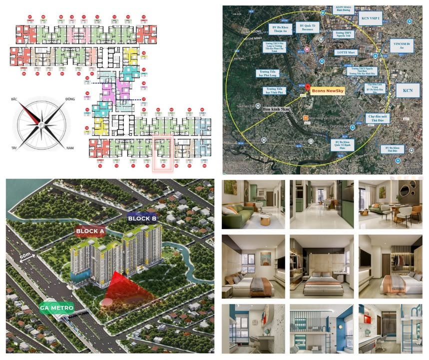 Căn hộ Landmark 65m² - 2PN2WC, View Landmark, Giá 3 Tỷ