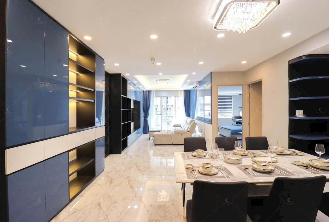 Căn hộ Dockland Cosmo Quận 7 122m² giá 7,5 tỷ - View thoáng mát