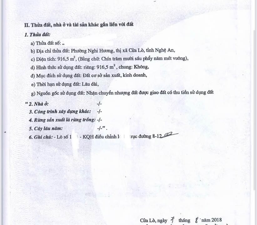 Đất Vàng Cửa Lò 916m² Mặt Tiền Nguyễn Sinh Cung - Tiềm Năng Khách Sạn 60 Tỷ