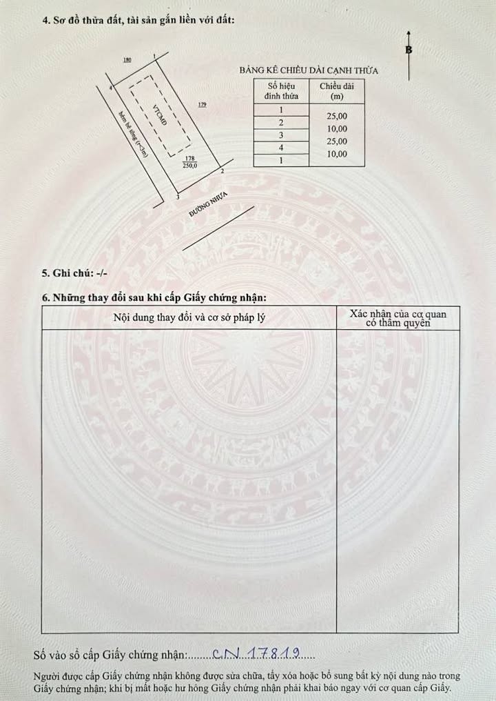 Đất nền tại Khu biệt thự Phan Gia BRVT 250m² giá 2.25 tỷ - Cơ hội đầu tư tuyệt vời!