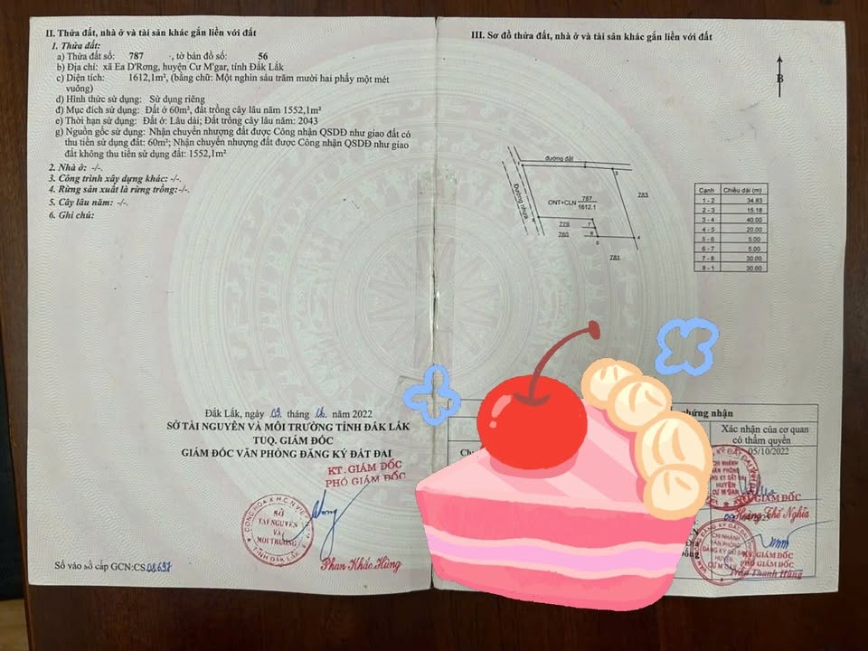 Đất thổ cư 1500m² xã Ea D'Rơng - Giá thỏa thuận, sổ hồng chính chủ!