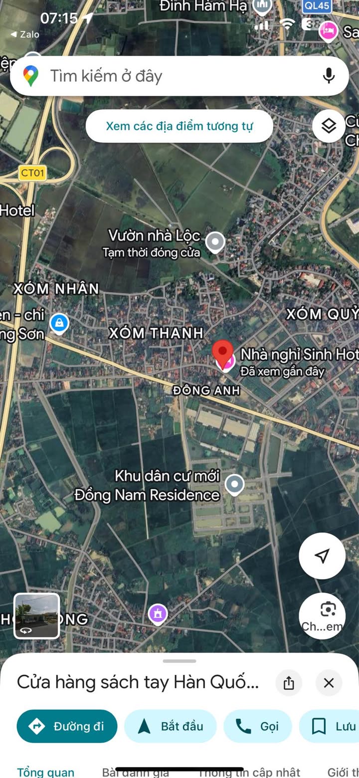 Đất nền mặt tiền QL47 Đông Khê 190m² giá 3 tỷ - Kinh doanh sầm uất!