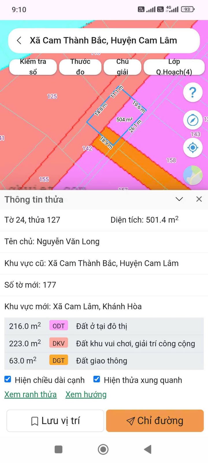 Đất lúa Tân Sinh Cam Thành Bắc 500m² giá chỉ 190 triệu - Cơ hội đầu tư hấp dẫn!