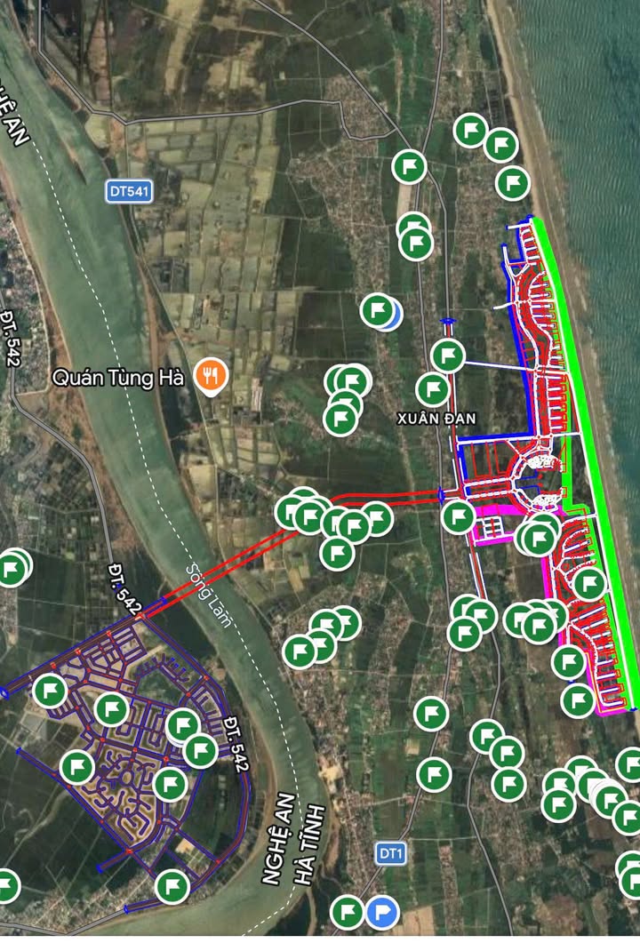 Bán FrontHouse Đường 36, Xã Xuân Hải, 153m² - Vị trí đẹp ven biển Đan Hải!