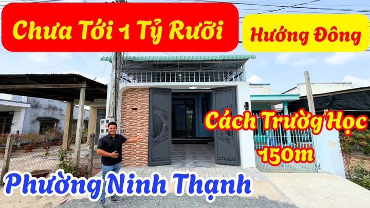 Nhà cấp 4 Ninh Phú, Tây Ninh 160m² giá 1.48 tỷ - Sẵn sàng vào ở ngay!