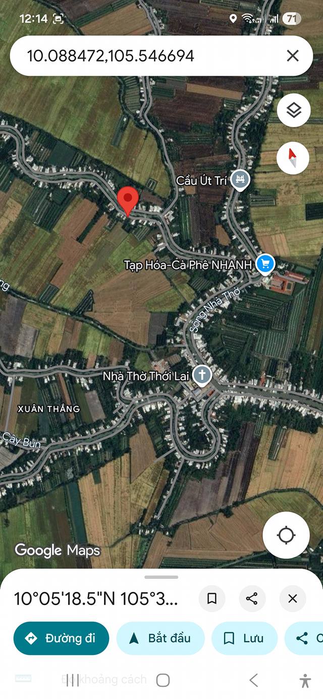 Đất nền Xuân Thắng Thới Lai 218m² giá 450 triệu - Đầu tư sinh lời cao!