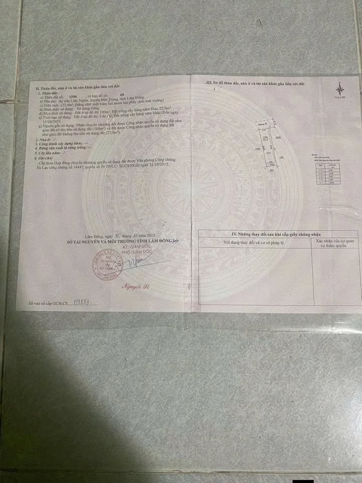 Đất nền tại Liên Nghĩa, Đức Trọng, Lâm Đồng 120m² giá 2.2 tỷ - Sổ đỏ chính chủ!