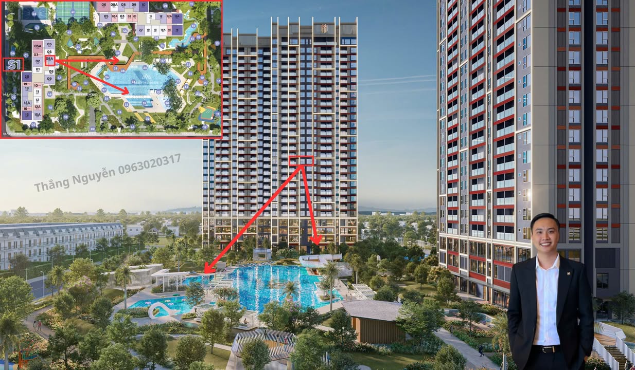 Căn hộ 2 ngủ tại Lumiere Bayfront Gia Lâm 59m² giá 3 tỷ - Bàn giao full nội thất sang trọng!