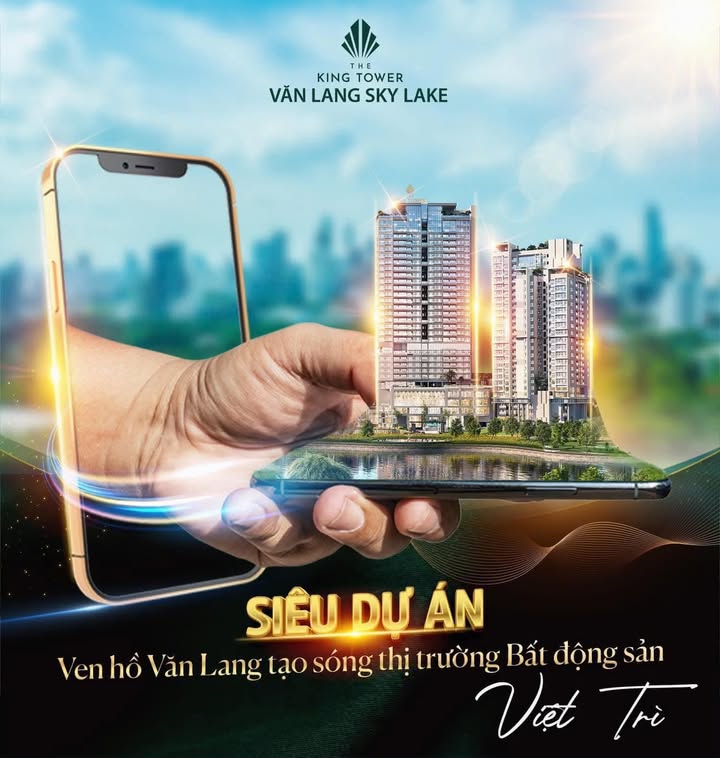 Căn hộ Văn Lang Sky Lake, Việt Trì 93m² giá 4 tỷ - View sông tuyệt đẹp!