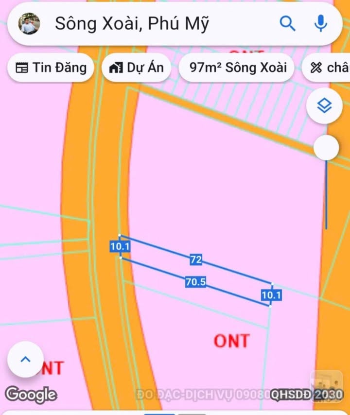 Đất nền Sông Xoài, Củ Chi, 720m² - Cơ hội đầu tư hấp dẫn!