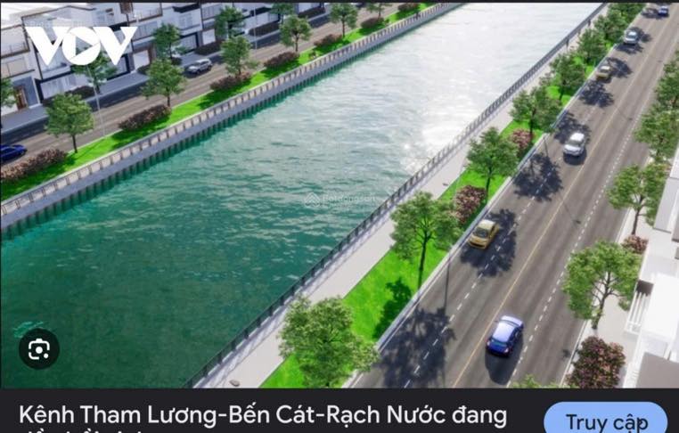 Nhà mặt tiền bờ kè Tham Lương, Gò Vấp 40m² giá 8.2 tỷ - Đầu tư sinh lời!