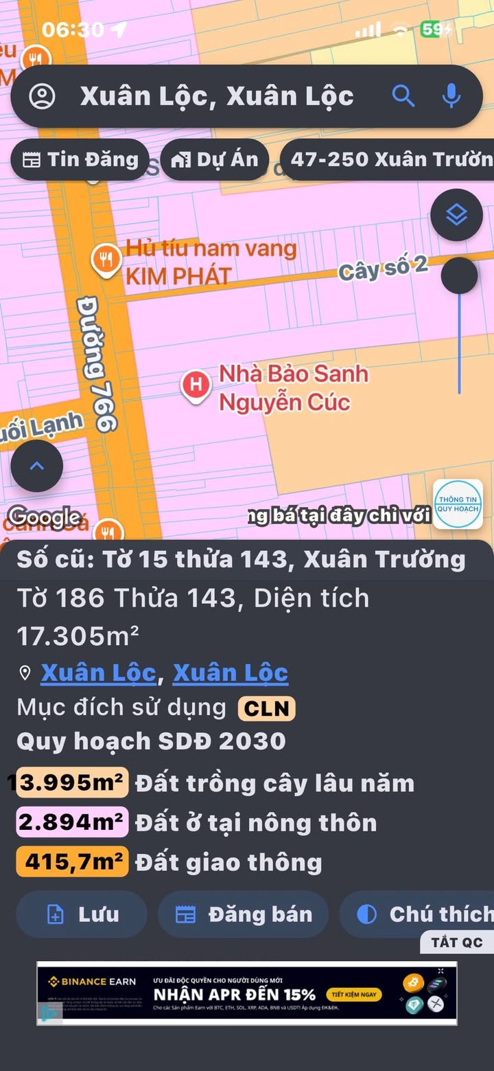 Đất nền Xuân Trường - 165m² giá 1 tỷ - Đầu tư sinh lời tốt!