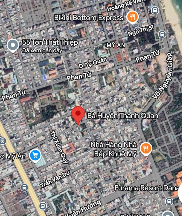 Nhà phố Bà Huyện Thanh Quan Đà Nẵng 142m² giá 33.5 tỷ - Lô góc 2 mặt tiền kinh doanh