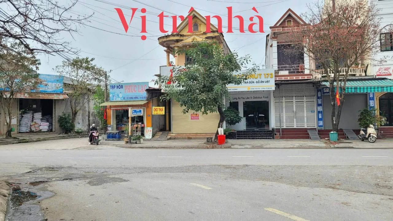 Nhà mặt tiền kinh doanh đường Hùng Vương, 120m² giá 3 tỷ - Đầu tư sinh lời