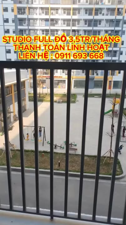 Căn hộ cho thuê Evergreen Studio tại Lạng Giang 3,5 triệu - Full đồ, giá tốt!