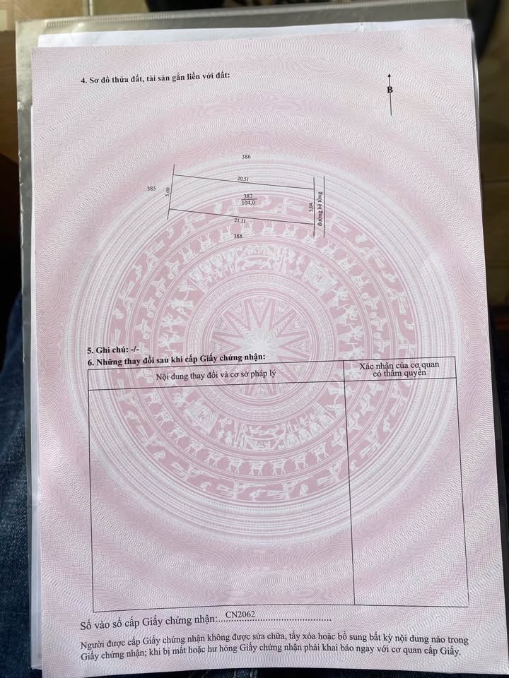 Đất thổ cư phường Mỹ Phú 100m² giá 950 triệu - Hướng Đông Nam thoáng mát!