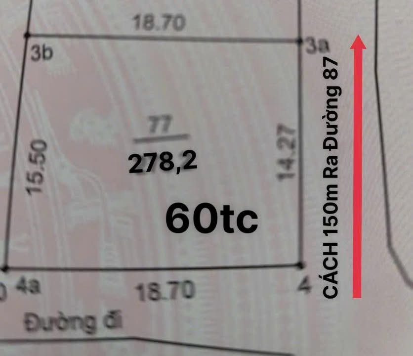 Đất Vàng 280m² Hai Mặt Tiền Sơn Tây - Sổ Đỏ Thổ Cư, Giá Hơn 3 Tỷ