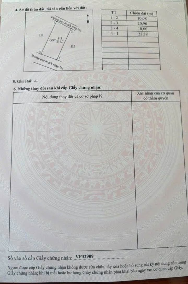 Đất Nền Xuân Tân Xuân Trường 216m² - Đầu Tư Sinh Lời Vượt Trội