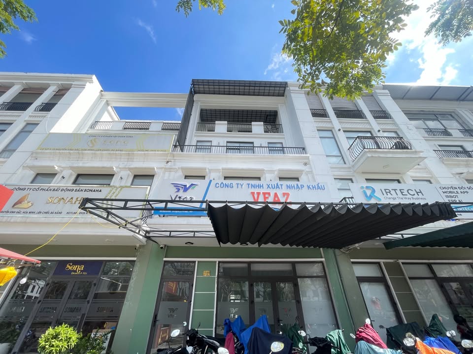 Văn Phòng Shophouse 4 Tầng Nguyễn Sinh Sắc, Đà Nẵng - 196m² Giá 20 Triệu