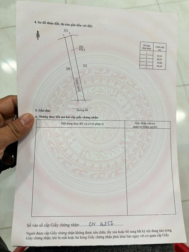 Đất thổ cư mặt tiền đường nhựa 990m² chỉ 365 triệu tại Bù Đốp