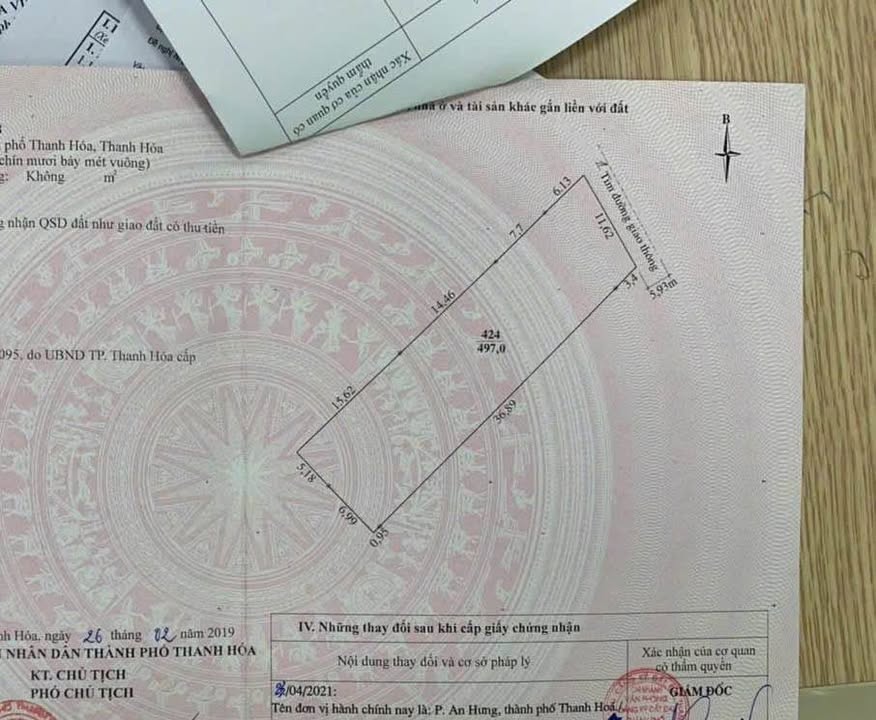 Đất mặt đường Quốc lộ 47 - Phường An Hưng - 497m² giá 9 tỷ - Đầu tư sinh lời ngay!