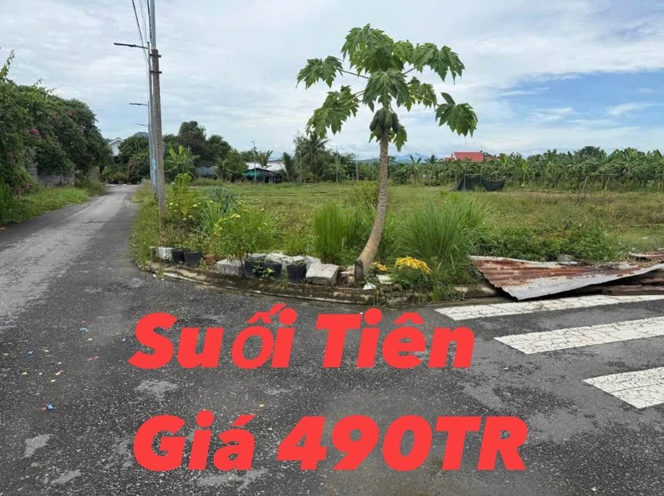 Đất nền lô góc Suối Tiên 85.1m² giá chỉ 490 triệu - Cơ hội đầu tư hấp dẫn!